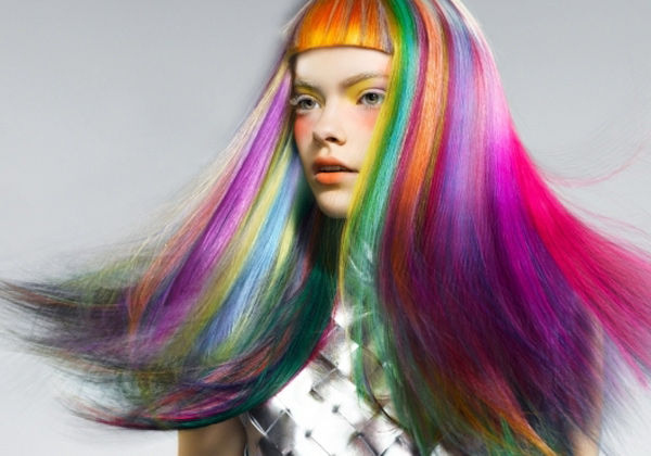 Colorful High Twisted Hair  Hair Styles+Hair Weaving 織髮